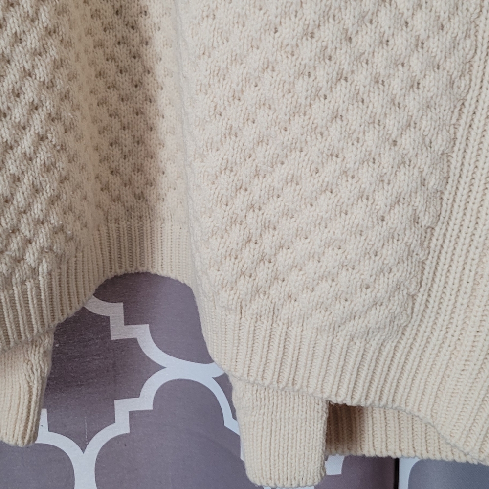 Vince Textured Cream Cardigan Wool/Yak Blend - Soft and Cozy -Exc Condition! - Picture 11 of 13